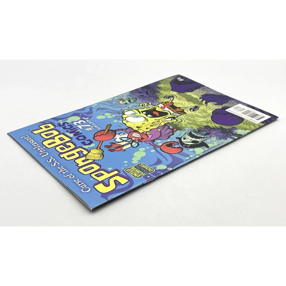 SpongeBob Comics #73 2017 Curse of the S.S. Unpleasant United Plankton Direct